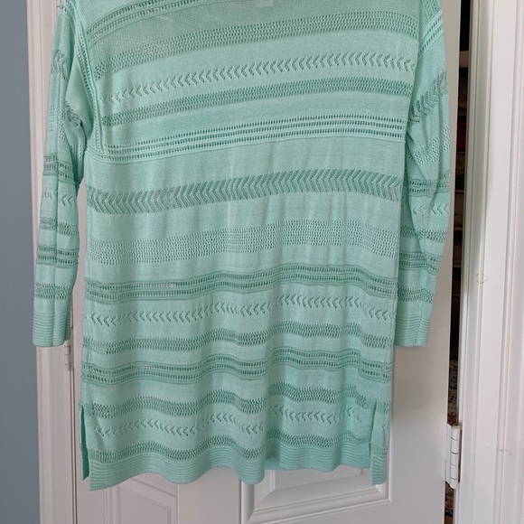 WHBM Lightweight Knit Sweater White House Medium - Picture 2 of 4